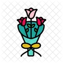 Bouquet Flowers Gift Icon