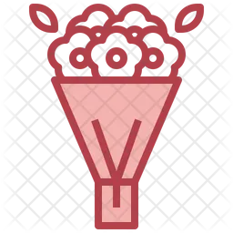 Bouquet Of Flowers  Icon