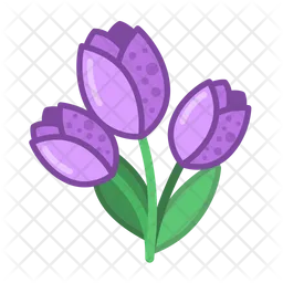 Bouquet Of Tulips  Icon