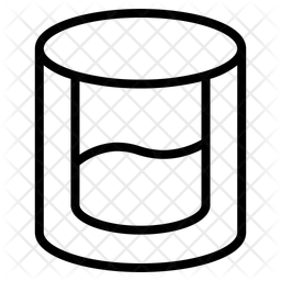 Bourbon-Glas  Symbol