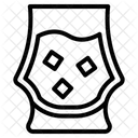 Bourbon-Glas  Symbol