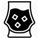 Bourbon-Glas  Symbol