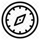 Boussole De Navigation Instrument Directionnel Outil De Geographie アイコン