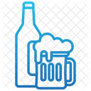 Bouteille de bière  Icône