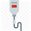 Bouteille De Glucose Perfusion Iv Icône