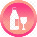 Icone De Bouteille De Vin Icon