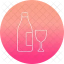 Icone De Bouteille De Vin Icon