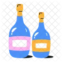 Bouteilles de bière  Icône