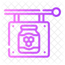 Apiculture Rucher Signalisation Icône