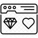 Boutique En Ligne Icône