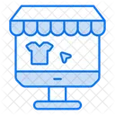 Boutique En Ligne Commerce Electronique Achats En Ligne Icône
