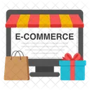 Boutique En Ligne Boutique En Ligne Boutique En Ligne Icône
