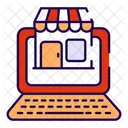Boutique en ligne  Icône
