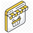 Boutique En Ligne Icône