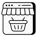 Boutique en ligne  Icône