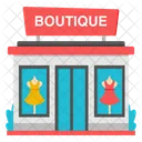 Boutique Clothing Shop Clothe Store Icon