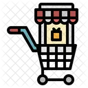 Magasiner En Ligne Surveiller Icône
