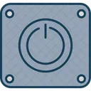 Bouton Dalimentation Alimentation Arret Icon