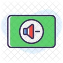 Bouton De Reduction Du Volume Icône