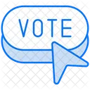 Bouton voter  Icon