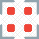 Bouton de grille  Icône