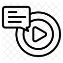 Bouton Jouer Icône