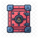 Caja Fuerte Taquilla Seguridad Icono