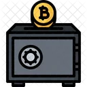 Seguro Proteccion Bitcoin Icono