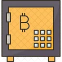 Bóveda de bitcoins  Icono