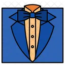 Bow Groom Marriage Icon