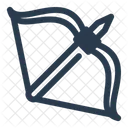 Bow And Arrow Archery Hunting Icon