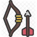 Bow And Arrow  Icon