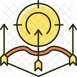 Bow and arrow hunting  Icon