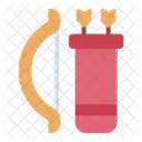 Bow Arrow Archery Icon