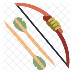 Bow And Arrow  Icon