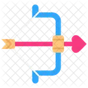 Cupid Bow Bow And Arrow Icon