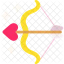 Bow Arrow Heart  Icône