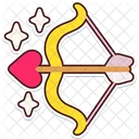 Bow Arrow Heart  Icône