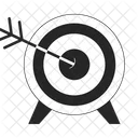 Bow arrow target  Icon