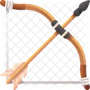 Bow Arrow Ribbon Icon
