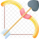 Bow Arrow Ribbon Icon