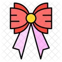 Bow Tie Ribbon Heart Icon