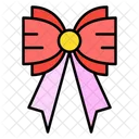 Bow Tie Ribbon Heart Icon