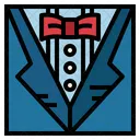 Bow Tie Wedding Clothing Icon