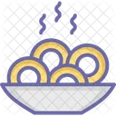 Noodles Bowl Snack Icon
