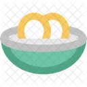 Bowl Biscuits Noodles Icon