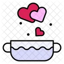 Bowl Heart Soup Icon
