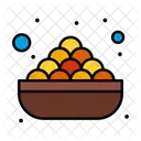 Bowl Dates Food Icon