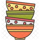 Bowl Stack Soup Icon