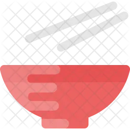 Bowl and Chopsticks  Icon